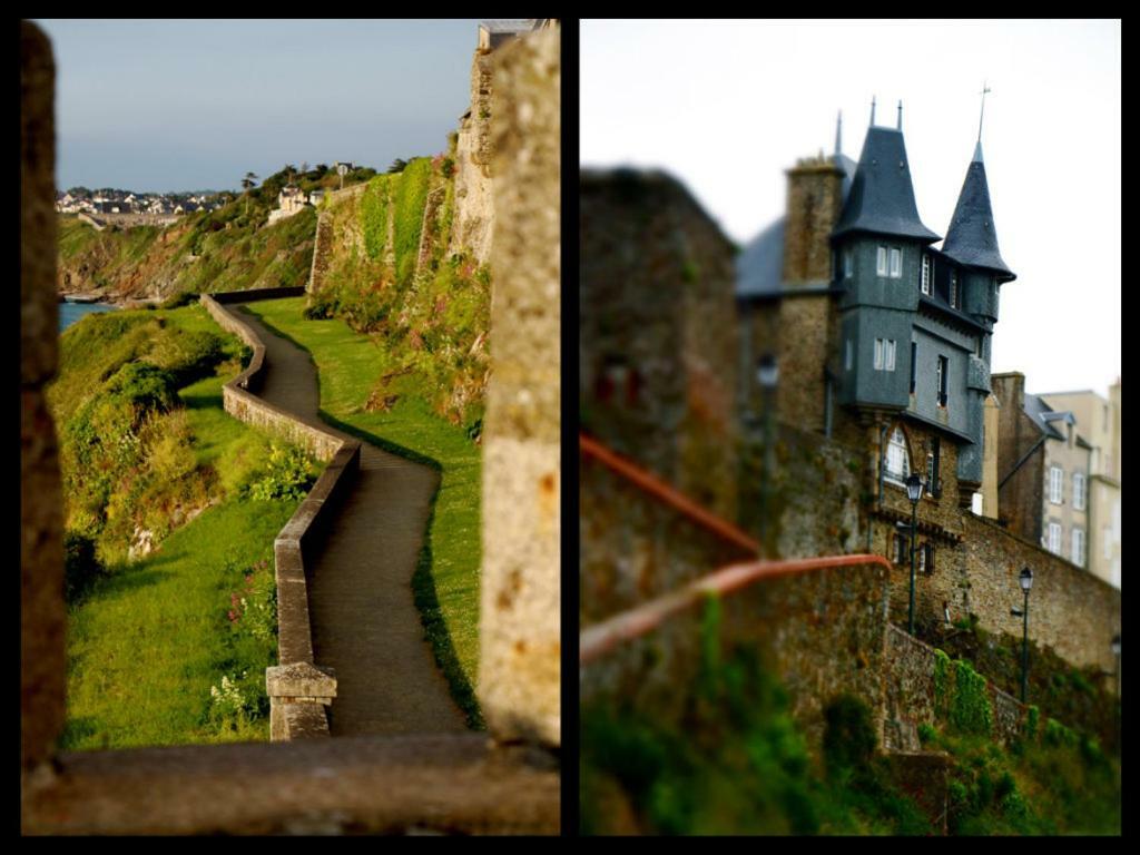 Bed and Breakfast Le Logis Du Roc Granville Esterno foto